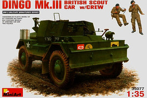 MINI ART 1/35 DINGO MK.III BRITISH SCOUT CAR W/CREW