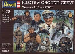 ITALERI 1/72 GREMAN PILOTS & GROUND CREW WW2