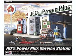 ACADEMY 1/24 JOE'S POWER PLUS SERVICE STATION