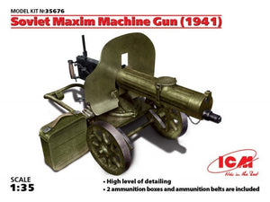 ICM 1/35 SOVIET MAXIM MG (1941)