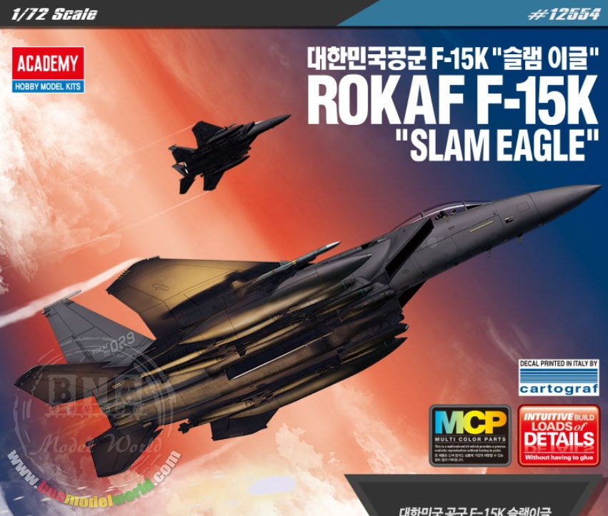 ACADEMY 1/72 ROKAF F-15K SLAM EAGLE