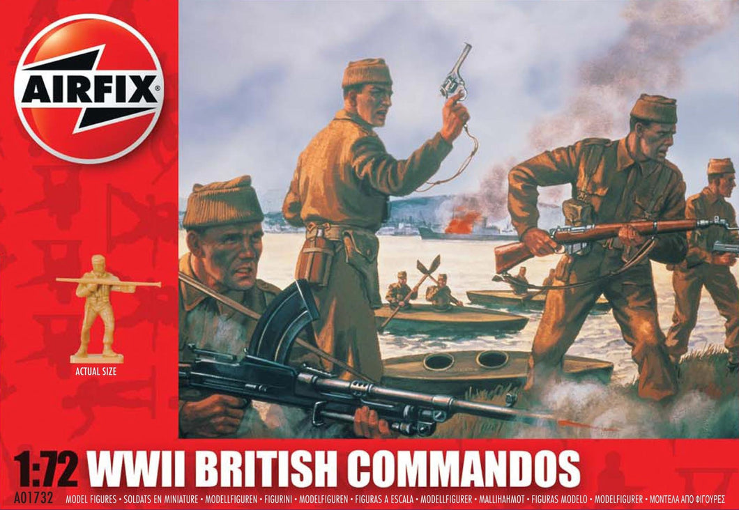 AIRFIX 1/72 BRITISH COMMANDOS
