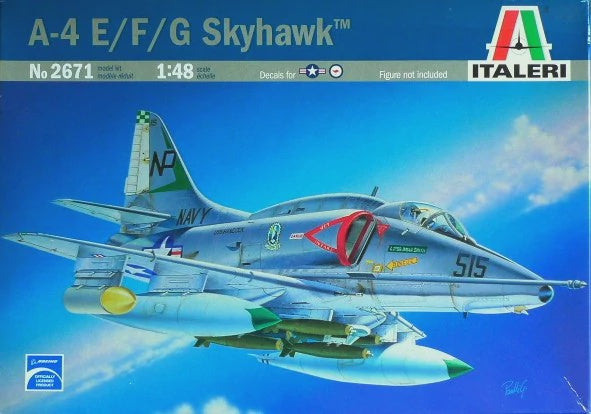 ITALERI 1/48 A-4E/F/G SKYHAWK (includes RNZAF A-4K  decals)