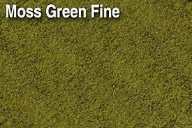 SCENIC EXPRESS MOSS GREEN FINE FLOCK