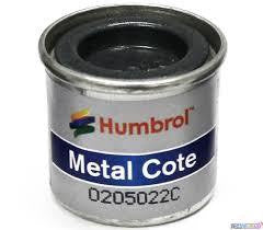 HUMBROL 14ml POLISHED STEEL  METAL COTE ENAMEL 27003