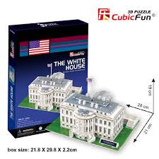 3D PUZZLE THE WHITE HOUSE ( LED