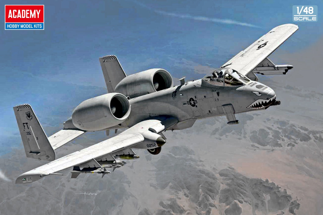 ACADEMY 1/48 USAF A-10C 75TH FS FLYING TIGERS