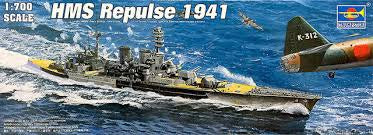 TRUMPETER 1/700 HMS REPULSE 1941