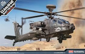 ACADEMY 1/72 AH-64D APACHE LATE VERSION
