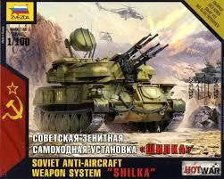 ZVEZDA 1/100 SHILKA SOVIET ANTI WEAPON SYSTEM