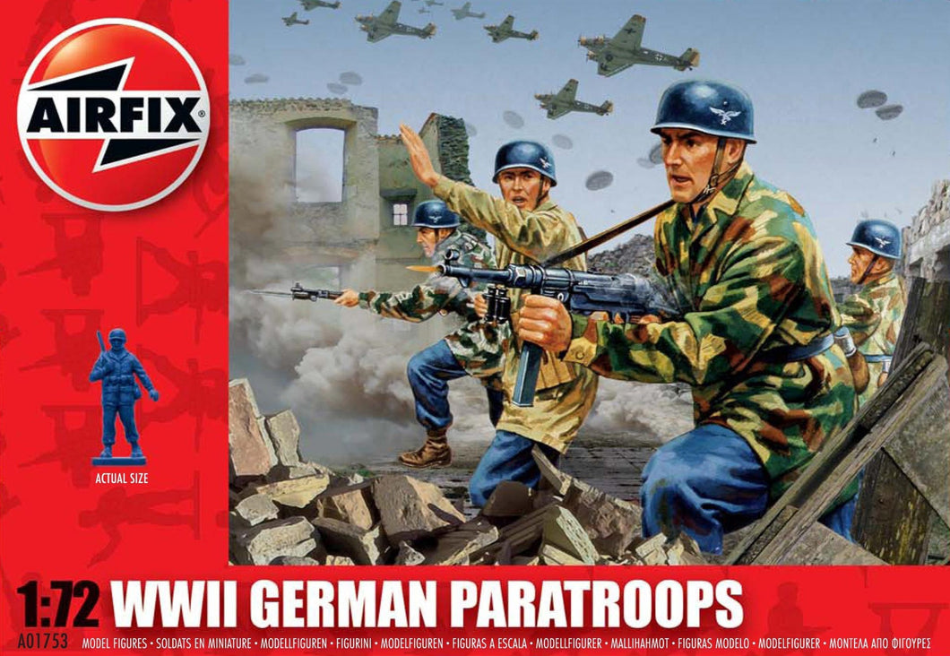 AIRFIX 1/72 GERMAN PARATROOPS