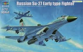 TRUMPETER 1/72 SU-27 EARLY FLANKER