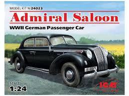 ICM 1/24 ADMIRAL SALOON GERMAN PASSENGER CAR