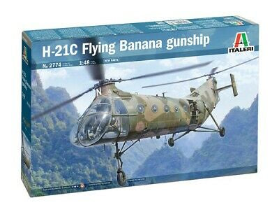 ITALERI 1/48 H-21C FLYING BANANA GUNSHIP