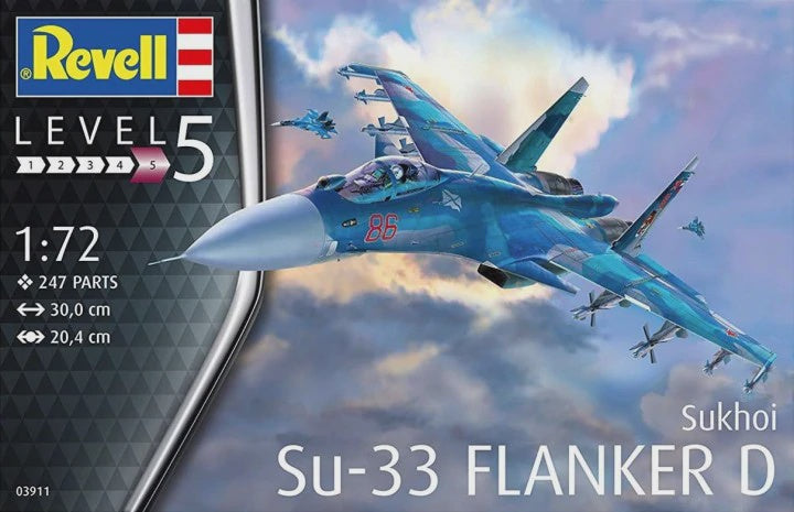 REVELL 1/72 SUKHOI SU-33 FLANKER
