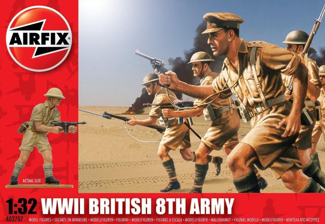 AIRFIX 1/32 BRITISH 8TH ARMY