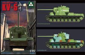 TAKOM 1/35 KV-5 SOVIET SUPER HEAVY TANK