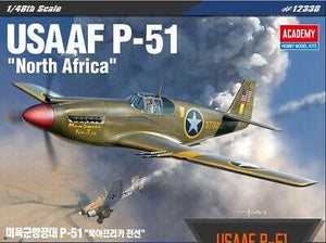 ACADEMY 1/48 USAAF P-51 NORTH AFRICA