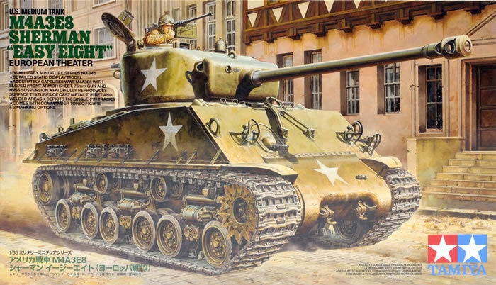 TAMIYA 1/35 M4A3E8 SHERMAN EASY EIGHT EUROPEAN