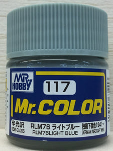 GUNZE MR COLOR C117 RLM78 LIGHT BLUE