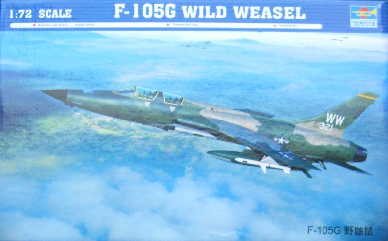 TRUMPETER 1/72 F-105G WILD WEASEL