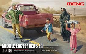 MENG 1/35 MIDDLE EASTERNERS IN THE STREET