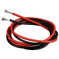 SILICON WIRE 14G ( RED & BLACK 900MM EACH )