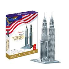3D PUZZLE PETRONAS TOWERS