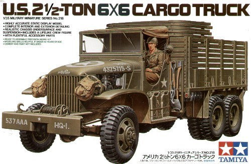 TAMIYA 1/35 US 6X6 CARGO TRUCK