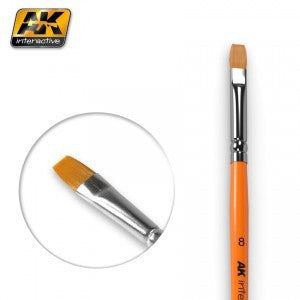 AK610 #4 BRUSH FLAT