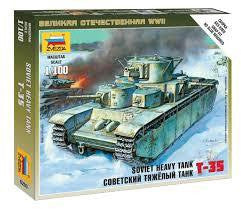 ZVEZDA 1/100 T-35 SOVIET HEAVY TANK