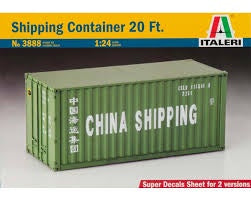 ITALERI 1/24 20FT SHIPPING CONTAINER