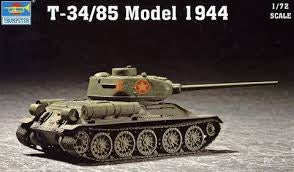 TRUMPETER 1/72 SOVIET T-34/85 1944