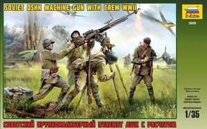 ZVEZDA MACHINE GUN CREW WW2