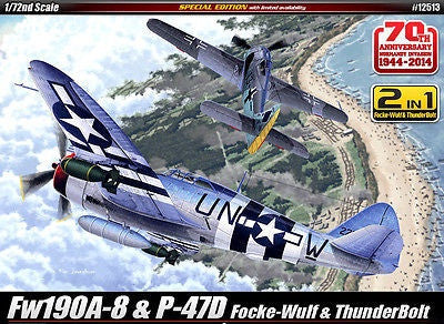 ACADEMY FW-190A & P-47D
