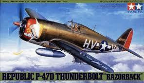 TAMIYA 1/48 P-47D THUNDERBOLT "RAZORBACK"