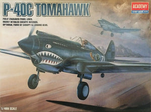 ACADEMY 1/48 P-40C FLYING TIGERS