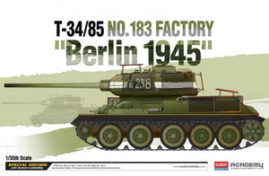 ACADEMY 1/35 T34/85 183 FACTORY