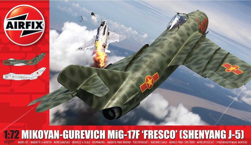 AIRFIX 1/72 MIG-17F FRESCO (SHENYANG J-5)