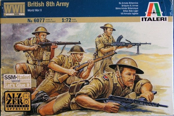 ITALERI 1/72 BRITISH 8TH ARMY