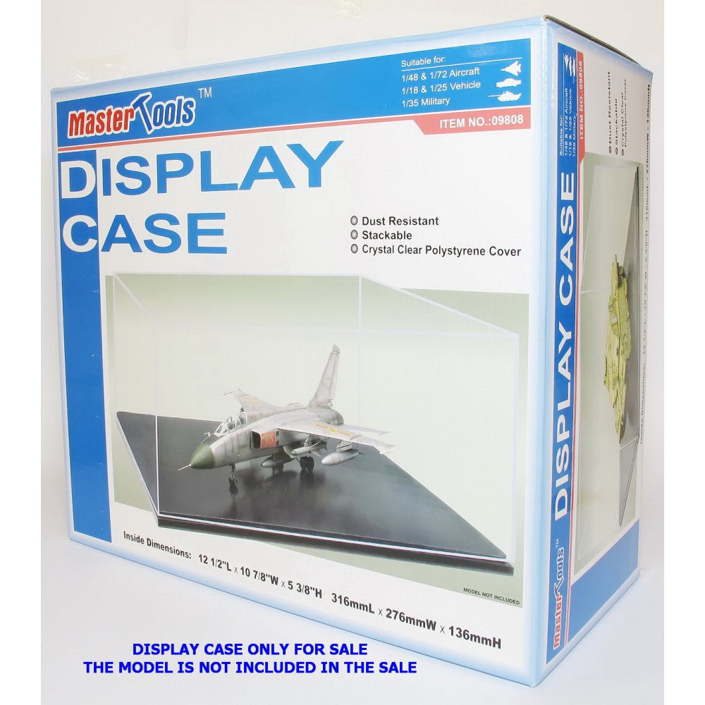 TRUMPETER CLEAR PLASTIC DISPLAY CASE FOR 1/48 1/35 1/18